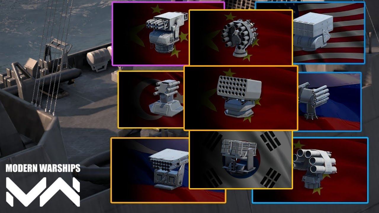 Type 7264A VS All Tier 3 Grenade Launchers Modern Warships YouTube