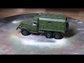 1/72 Scale Build of ICM's Russian Command Vehicle Zil-157