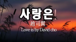 사랑은(趙司翼)  .  Love is by David cho