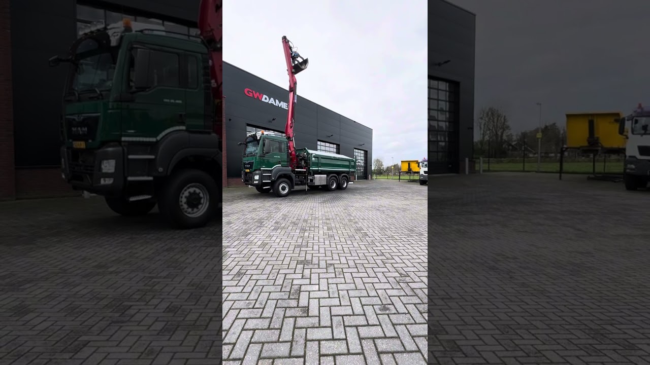 MAN TGS 26.460 6x6 Kipper / Z-Kraan Euro 6