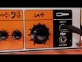 Orange CS50 Custom Shop 50 guitar amplifier head demo
