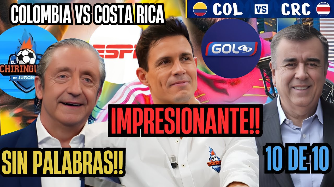IMPRESIONANTES REACCIÓNES DE LA PRENSA MUNDIAL A COLOMBIA EN ESTA COPA ...