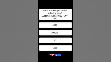 Java Quiz Challenge - Test Your Java Knowledge! #shorts #software #javatutorial #javaquiz
