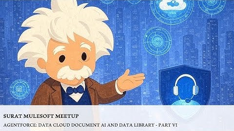 Surat MuleSoft Meetup: Agentforce: Data Cloud Document AI and Data Library - Part VI