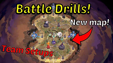 Battle Drills! New Map and New Buffs! - AFK Journey Song Of Strife