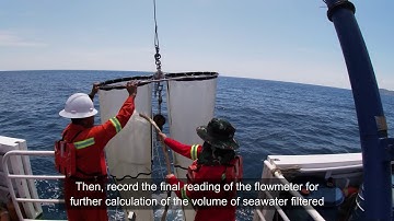 Methods of sampling plankton using bongo net (Group 9, K18)