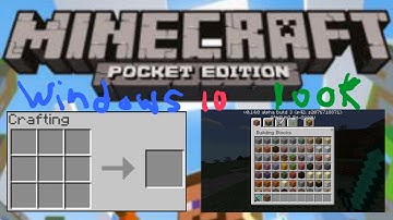 Minecraft Pocket ED MOD (Windows 10 ED Look/UI) (REEDERLEGACY) (OLD)