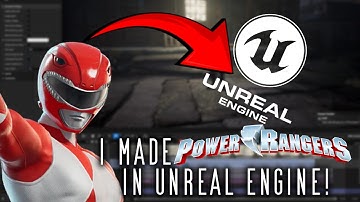 I Made Power Rangers In Unreal Engine 5! - Short Film Breakdown