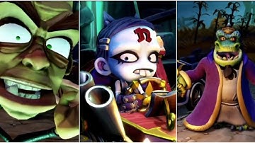 Crash Team Racing Nitro-Fueled Nina Cortex Komodo Moe N.Brio