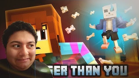 THIS IS SO SAD!!! | UNDERTALE MINECRAFT ANIMATION "STRONGER THAN YOU" BY: (3A DISPLAY)