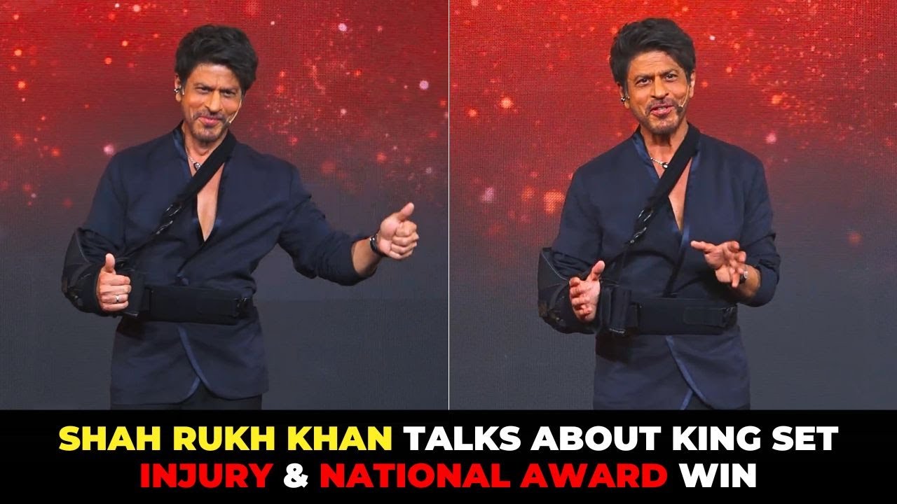 Shah Rukh Khan Opens Up On His Injury During KING Shoot & Winning A ...