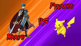 Smash Bros. Melee - Full Playthrough: Marth vs. Pikachu (CPU Lv.9) - Episode #306