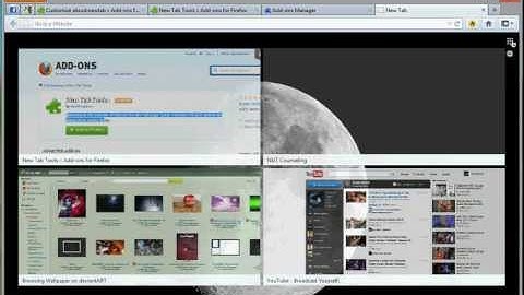 Customize New Tab Page - Firefox 13+