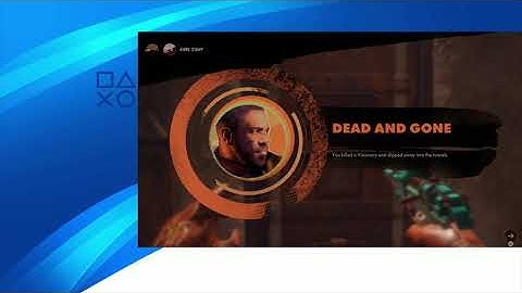 PLAYSTATION 5 DEATHLOOP  NEXUS SLAB AMADOR COMMITTING SUICIDE