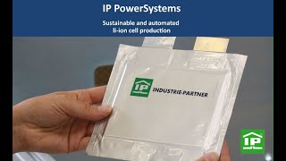 Sustainable and automated Li-ion cell production | IP PowerSystems