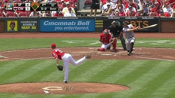 SF@CIN: Pence rips a two-run shot for his first homer