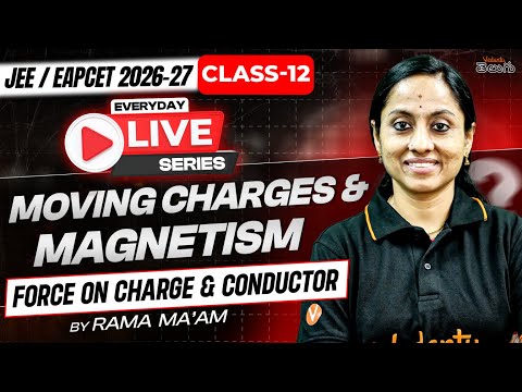 Class 12 Physics Moving Charges & Magnetism - Force on Charge & Conductor - MPC - EAPCET / JEE 2026