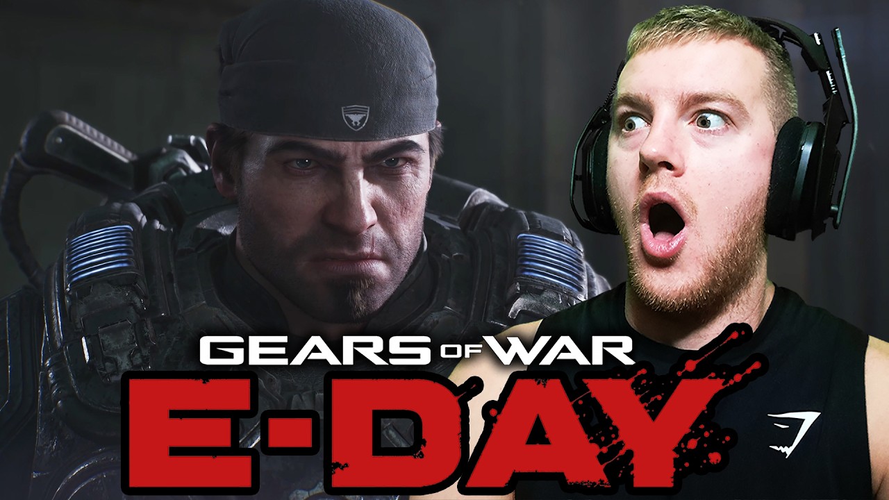 Gears of War E Day Direct Gameplay, Versus Multiplayer & Horde Mode Siege REACTION!