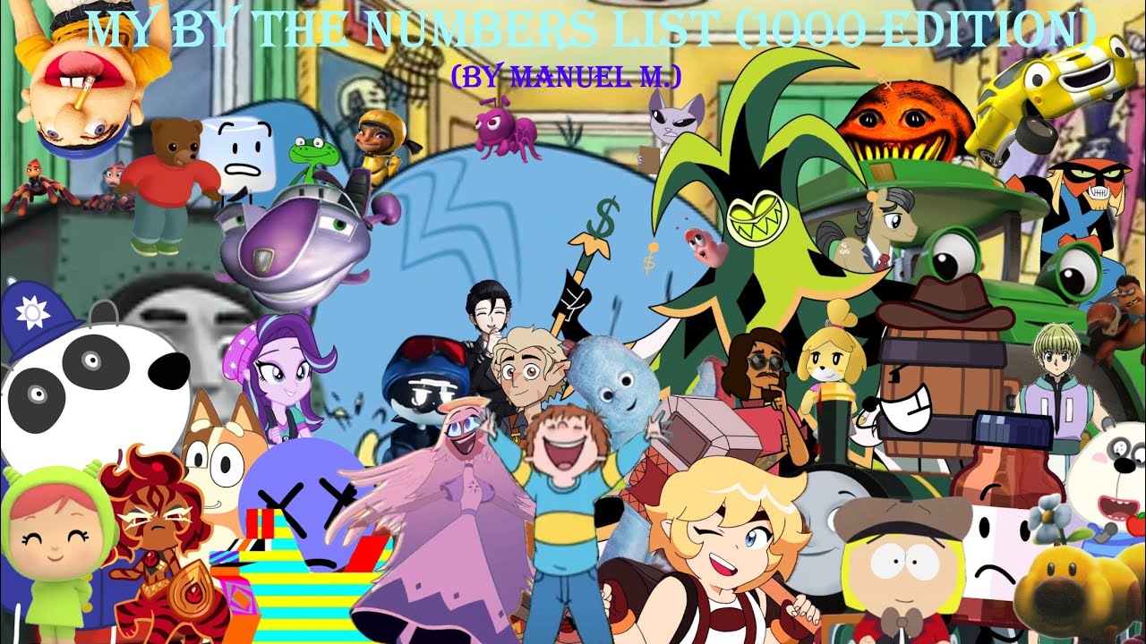 My by the Numbers List (1000 Edition)