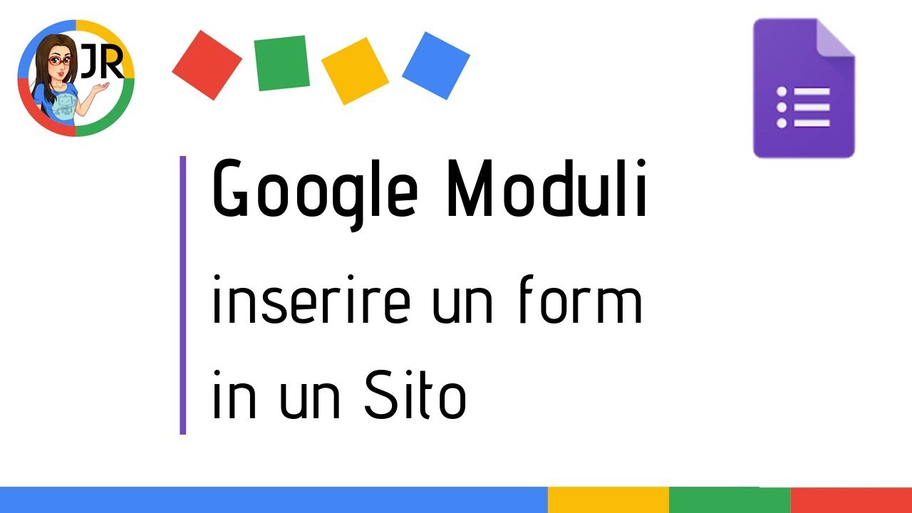 Google Moduli come inserire un form in Sites o Wordpress GoogleyNews