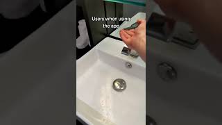 Developers when testing the app: