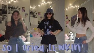 LEWKIN try on haul (basically korean brands) cus it's cozy girl autumn