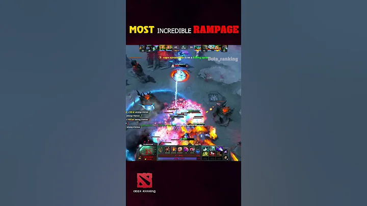 #89  Zeus got Rampage Dota 2 #shorts