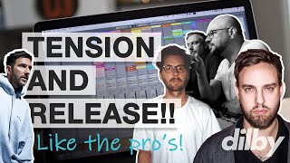 Tension and Release Tutorial - BUILD UPS like the PROS!