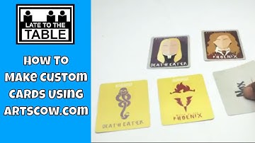 How To Make Custom Cards Using ArtsCow