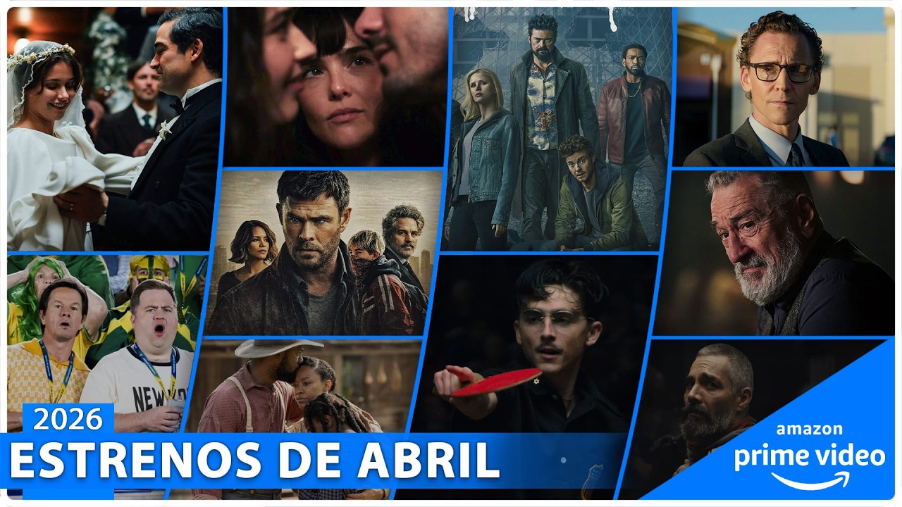 Estrenos Amazon Prime Video Abril 2026 | Series y Películas - YouTube