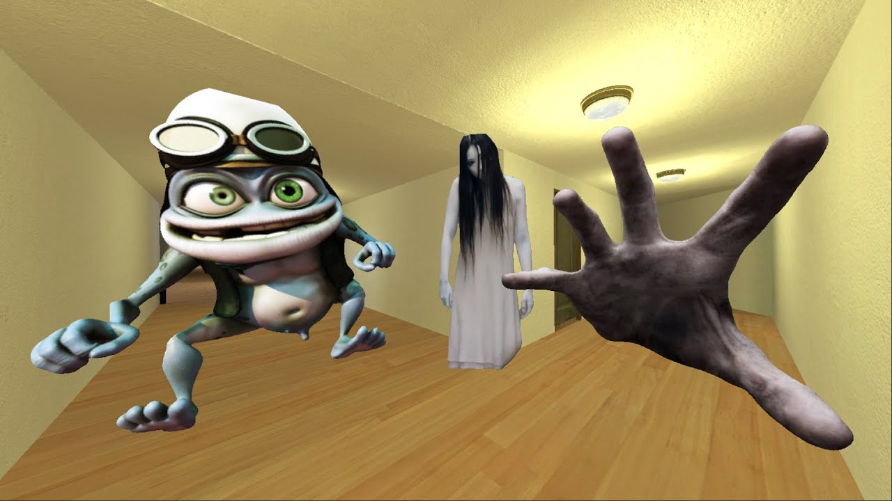 Kayako Saeki, Crazy Frog And Scary Hand Nextbot Gmod
