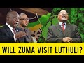 Will zuma visit luthuli house  anc  mk party  jacob zuma  south africa