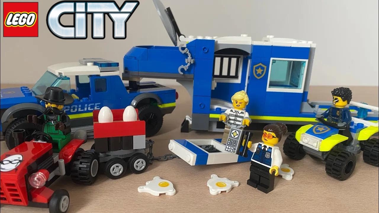 Lego City Police Mobile Command Truck 60315 Speed Build