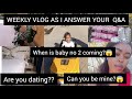 Weekly vlog as i answer your qa  a few updates  watering plants 