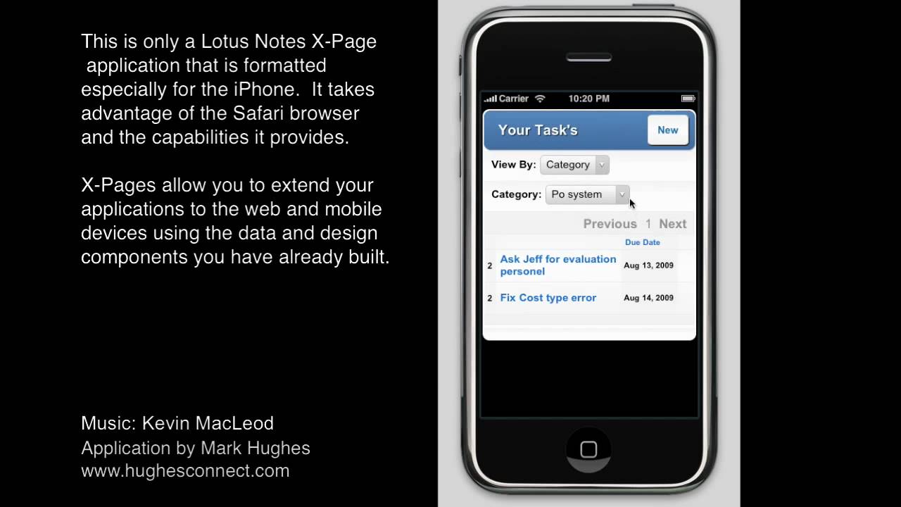 Lotus notes ios