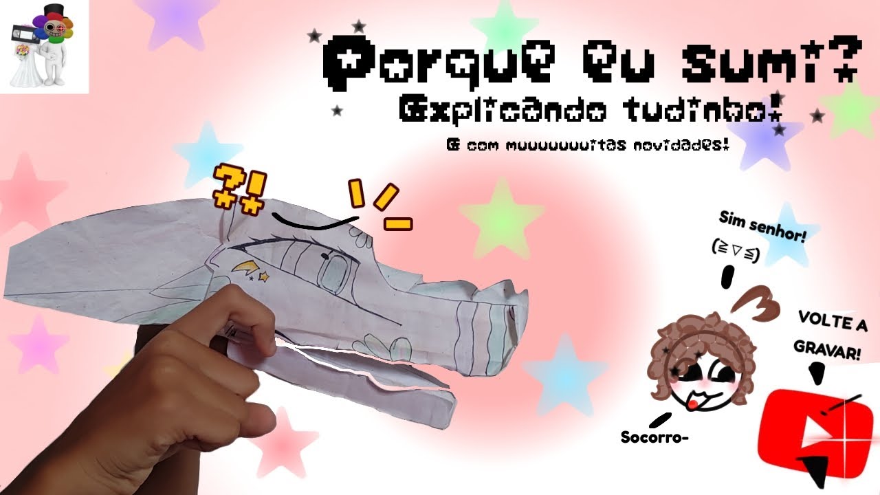 Flope PORQUE EU SUMI? Explicando tudo e com muitas e boas novidades! :D ...