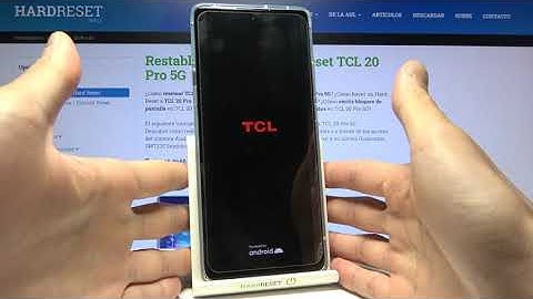 Cómo salir del modo Fastboot en TCL 20 Pro 5G - quitar Fastboot