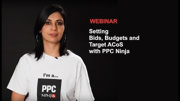 How do you set the right campaign budget? How to optimize bids? WEBINAR: Amazon PPC