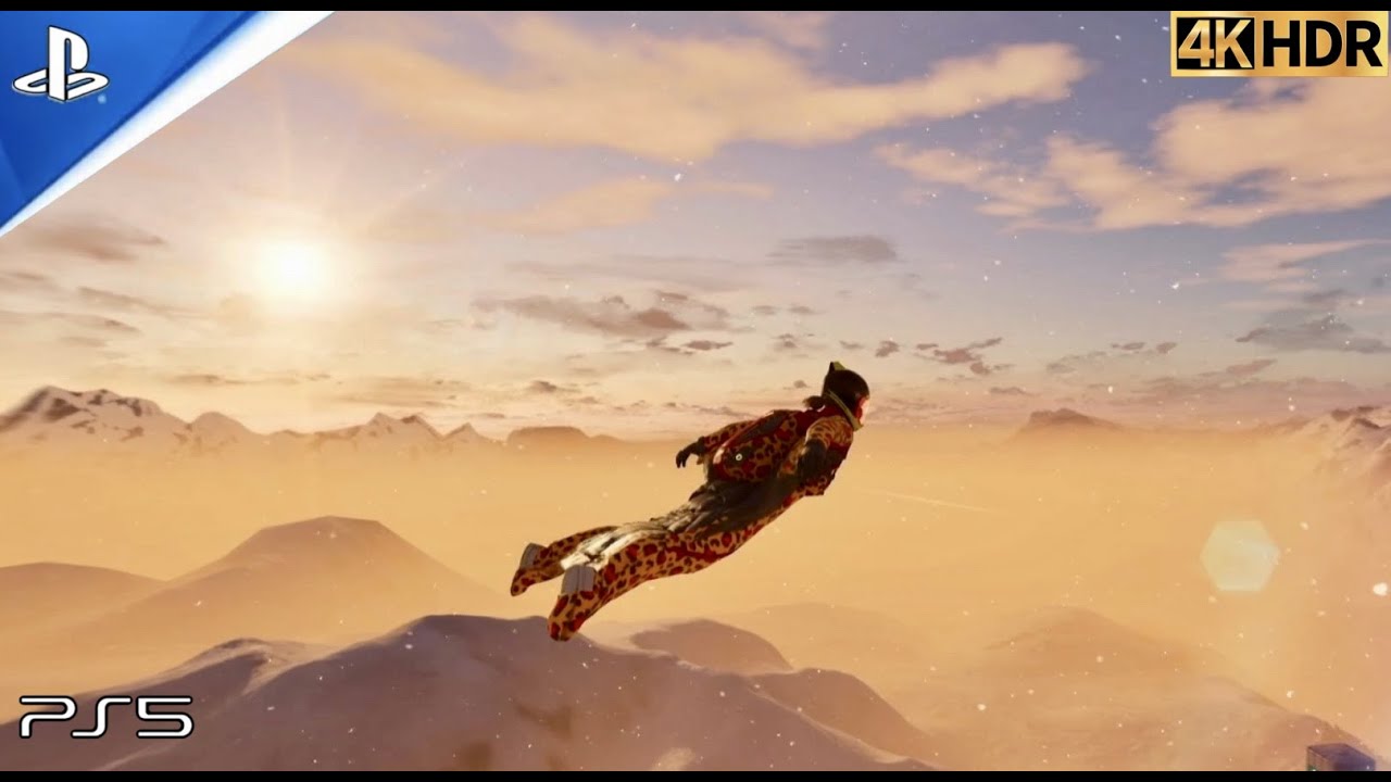 (PS5) Riders Republic Deportes extremos WingSuit & Snowboard 4K