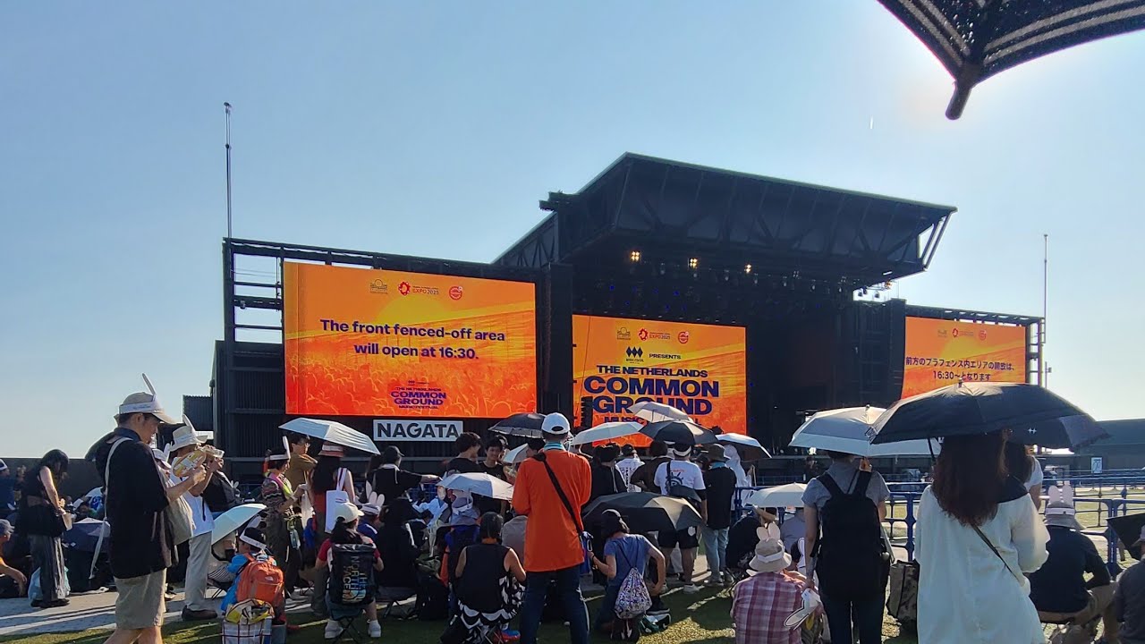 🇳🇱 COMMON GROUND MUSIC FESTIVAL, 🇮🇩インドネシア舞踊 など 大阪・関西万博 EXPO August 2025