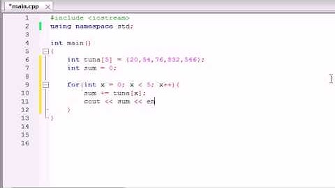 Buckys C++ Programming Tutorials   34   Using Arrays in Calculations