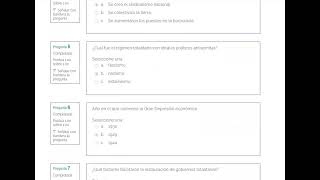Actividad formativa 2 Consecuencias de la Primera Guerra Mundial Módulo 10 Semana 1 Respuestas