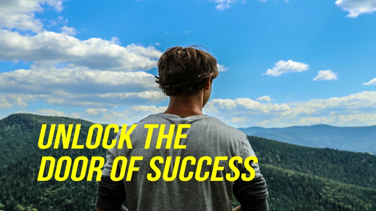Unlock the door of success   Motivational speech