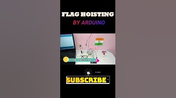 FLAG HOISTING BY ARDUINO |VANDE MATARAM |NATIONAL ANTHEM #shorts#lightningarduino#arduino