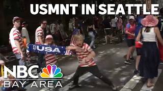 Seattle brings the noise in USMNT's World Cup win over Australia You Ve Never Seen Seattle Like This Usa Vs Australia World Cup Atmosphere