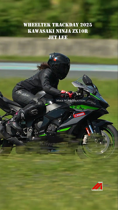Jet Lee | Kawasaki Ninja ZX10R #shorts #lady #rider #motorcycle #bike #biker #girl #moto #sound #fyp