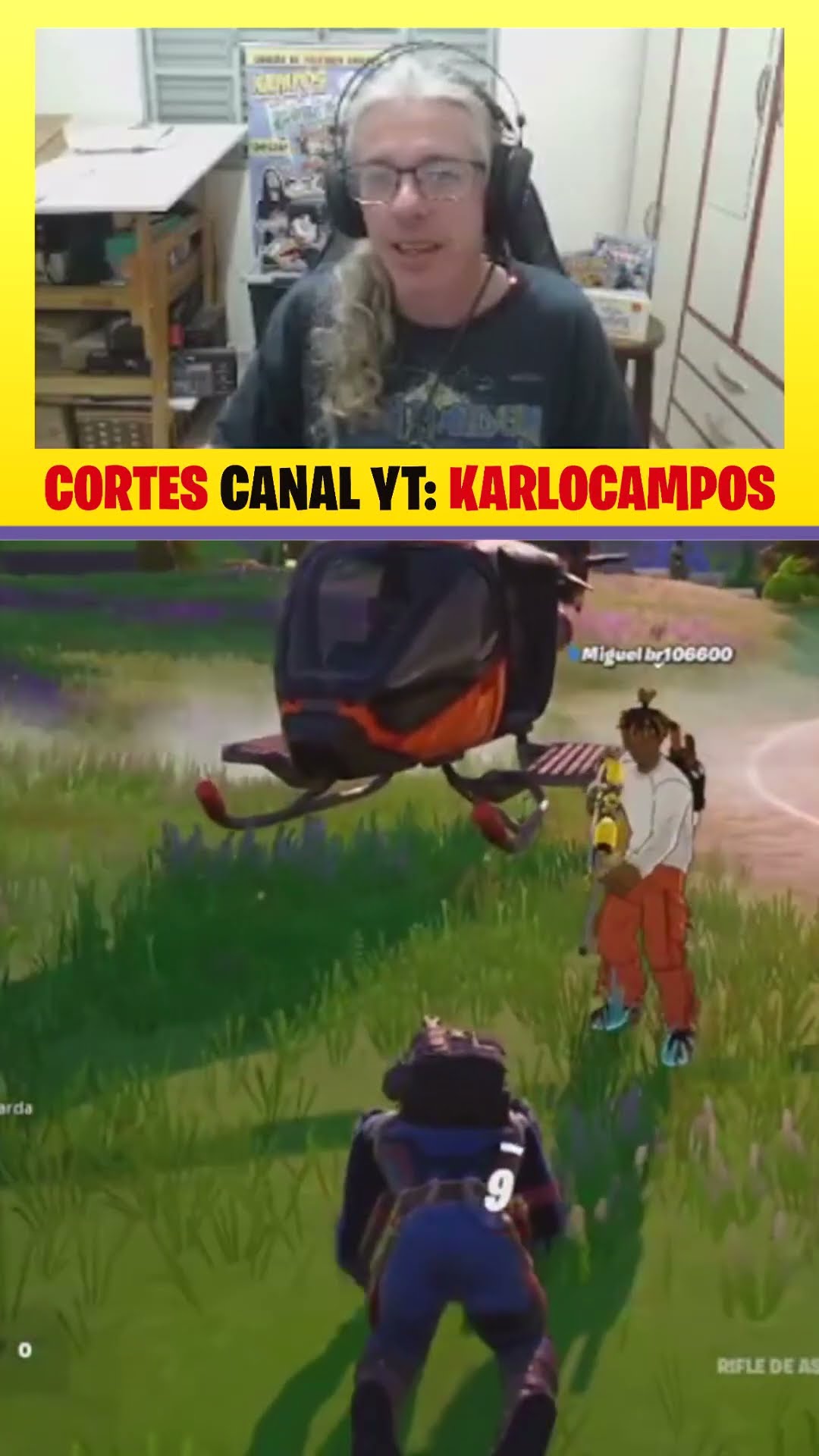 Cortes do canal: karlocampos - #fortnite