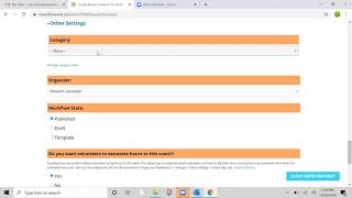 FOR PCs, how to create an event in track it forward