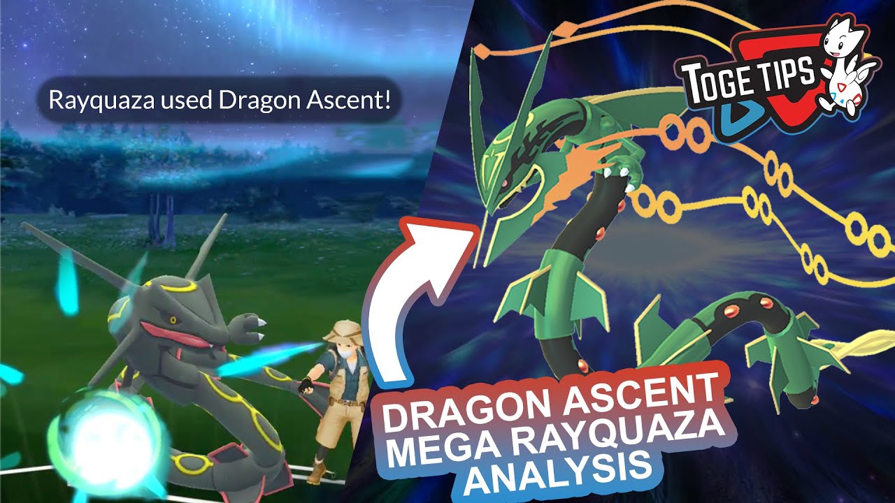 Mega rayquaza mega evolution in Pokemon go ! #megarayquaza