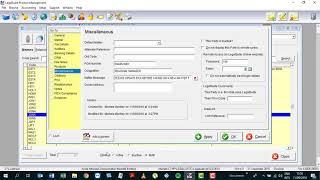 Capturing a party in the Address Book – Part 9 – The MISCELLANEOUS screen